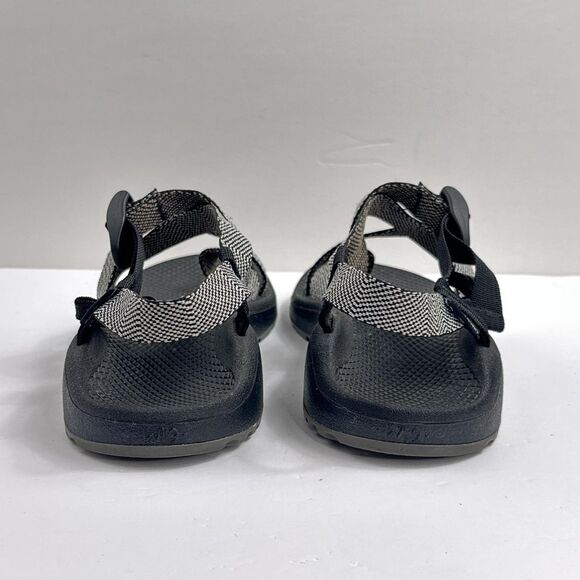Chaco Sandals Womens 9 Black White Chaco zcloud 2 Excite Strappy Sport Hiking - Picture 7 of 12